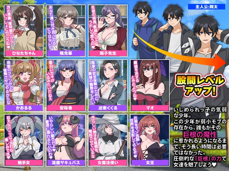 僕のアソコだけがレベルアップしていく件