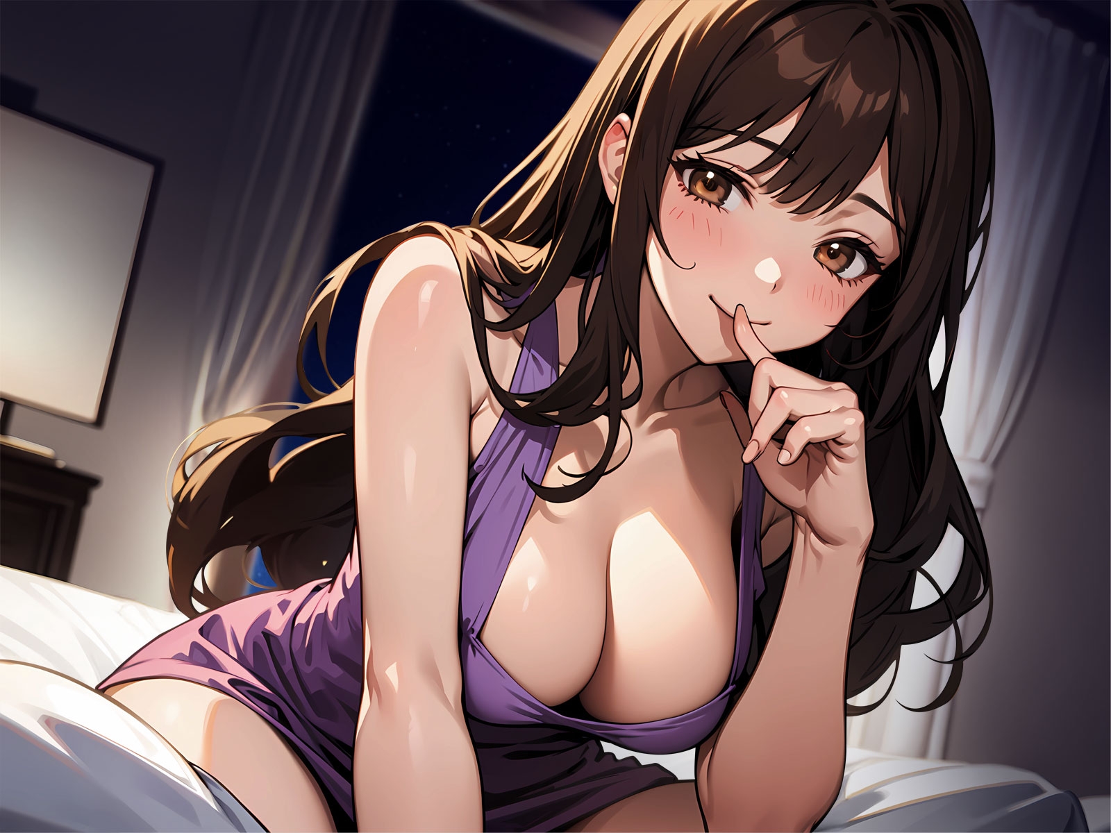 【逆NTR】清楚で巨乳な兄嫁と毎晩秘密の溺愛えっち~バレたらイケない密着濃厚喘ぎ~