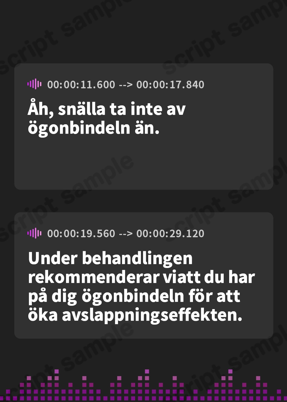 【スウェーデン語版】リラクゼーションサロン華音へようこそ~お嬢様学園の課外授業はエッチなマッサージ!?~【音声版】