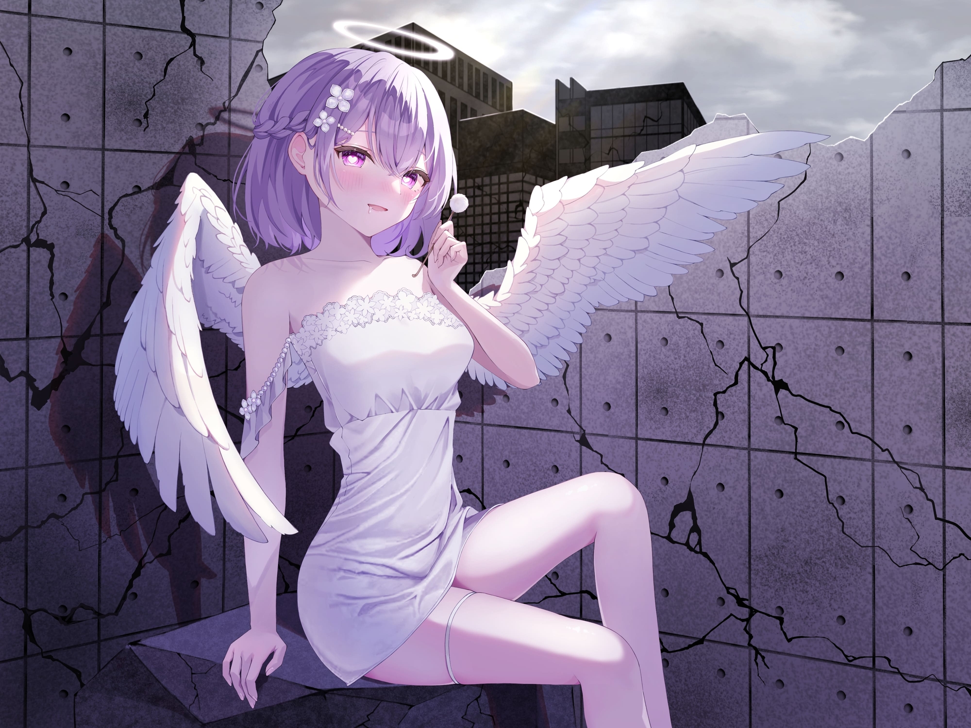 あなたの事が好きすぎるちょっぴりヤンデレな天使ちゃんに愛されまくる