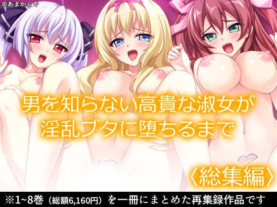 男を知らない高貴な淑女が淫乱ブタに堕ちるまで <総集編>