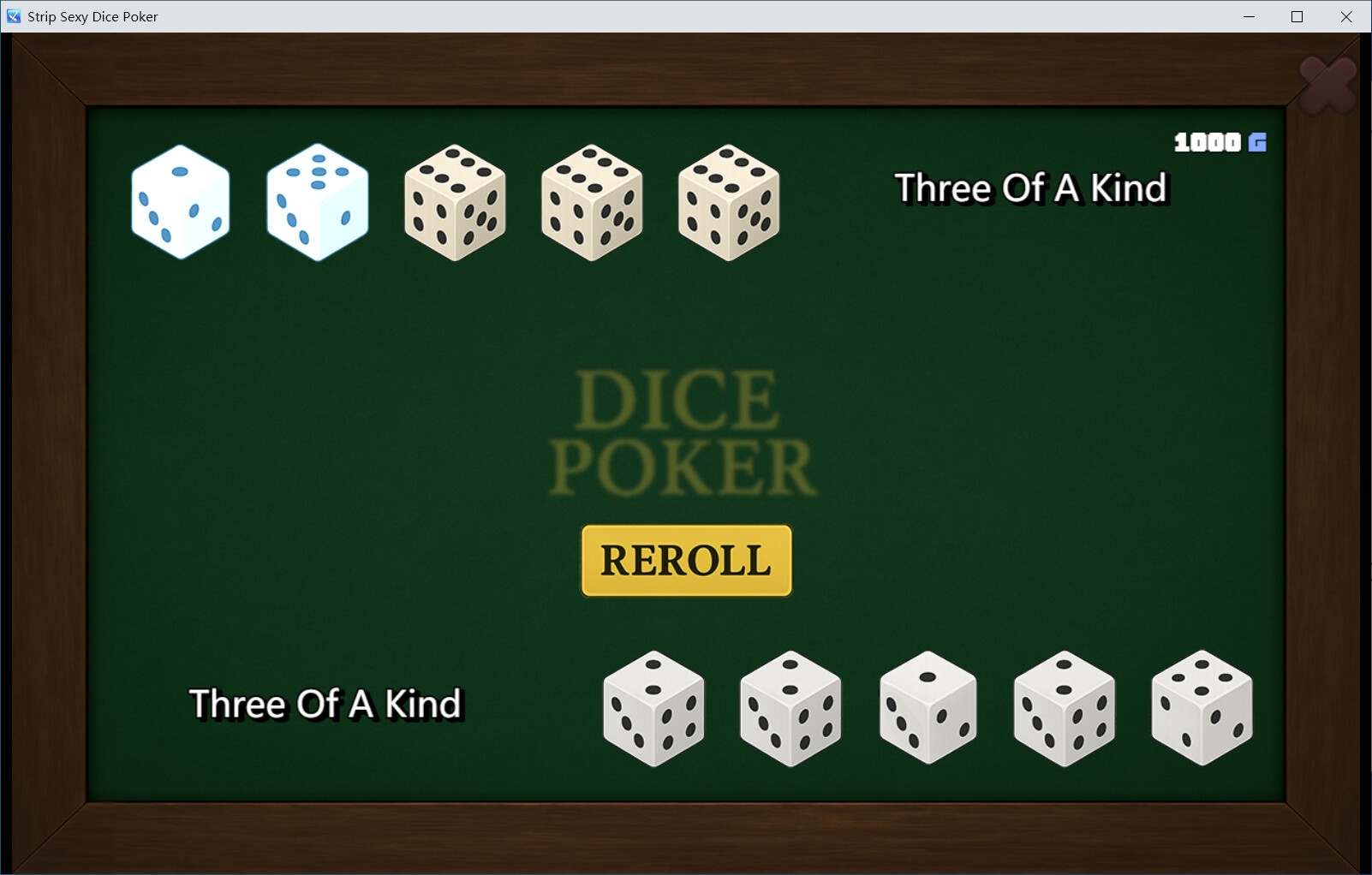 Strip Sexy Dice Poker 18+