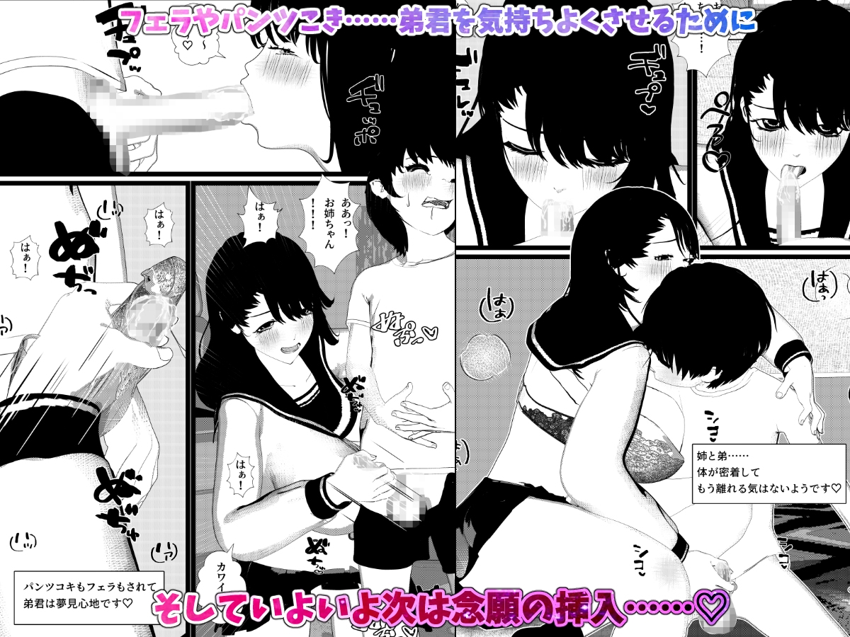 <総集編>~優月・夏鈴・七海お姉ちゃん達とセックス! お姉ちゃん達とヤりまくる姉弟のHな物語~