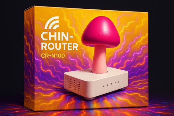 【ちん◯ん専⽤ASMR】CHIN-ROUTER(ちんルーター) CR-N100 ちんるーたー 電子触手 オナニー 性感アップ
