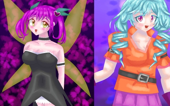 巫女妖精勇者、オリジナルイラスト集3