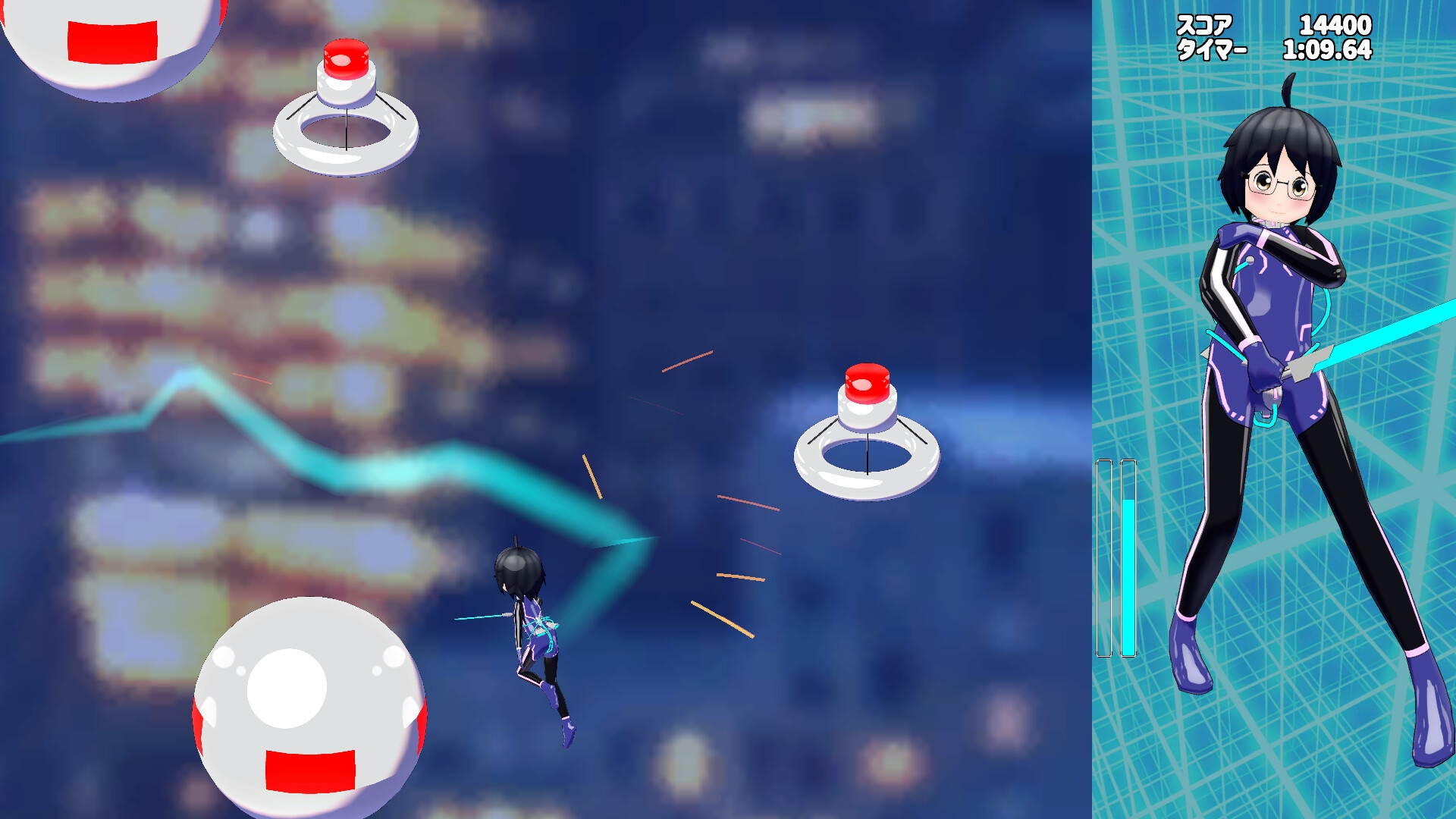 サイバーエクスタシー アクメパワーで戦う悪の戦士になっちゃった！
