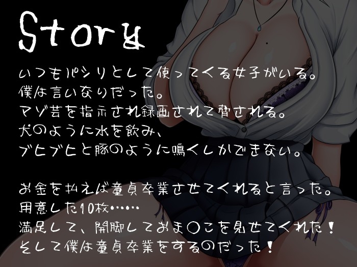 【M向け/轟音オホ/下剋上♡】いつもパシッてくるヤンキーをデカチンだけで分からせる話【リバあり男性受け】