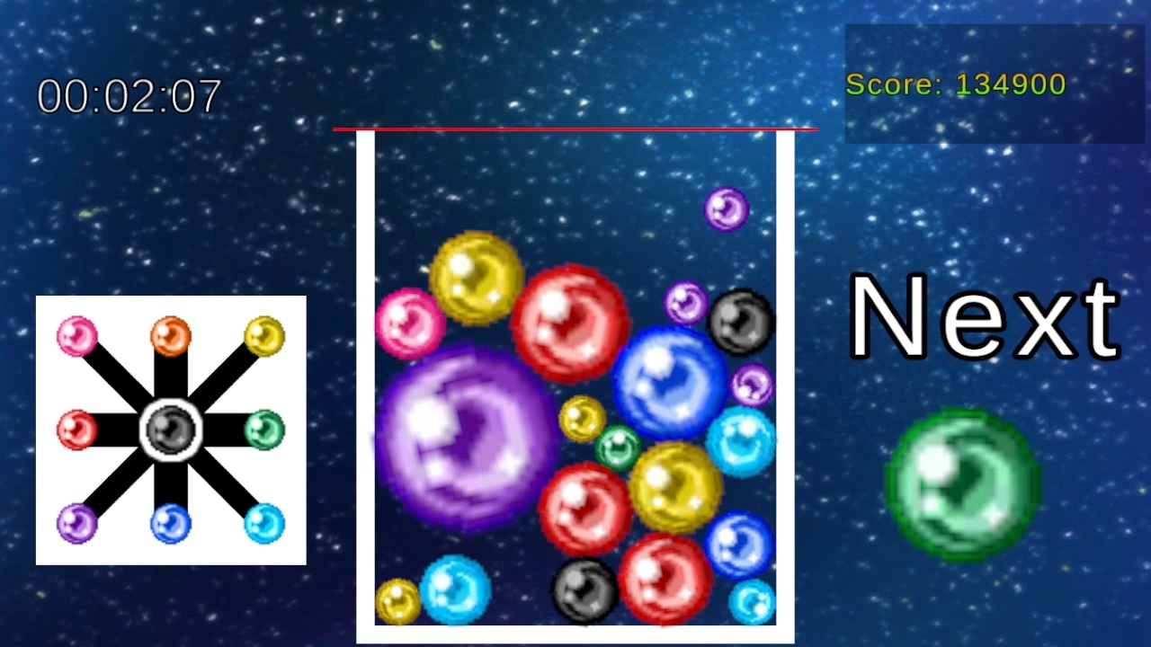 宝石パズルゲーム