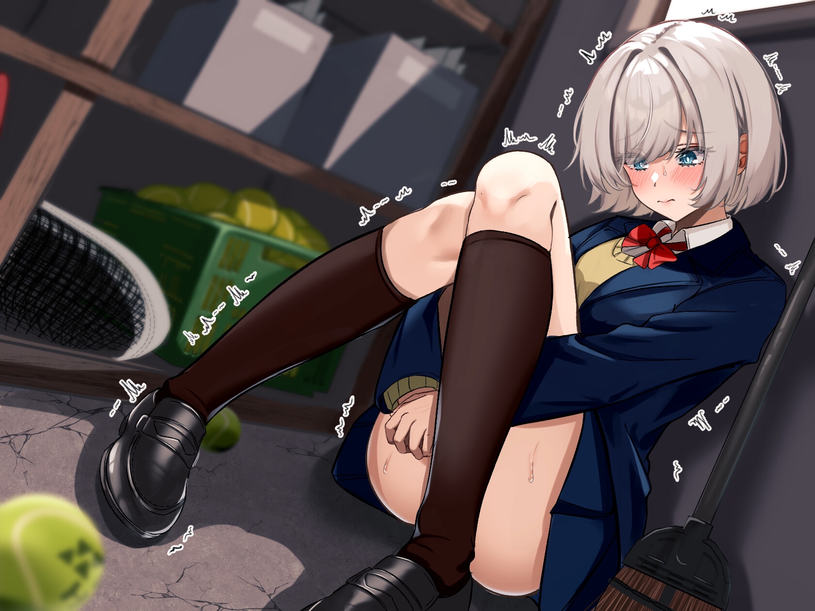 【おしっこ我慢】 後輩女子と放課後、部室に閉じ込められて 〜ADV式音声作品〜