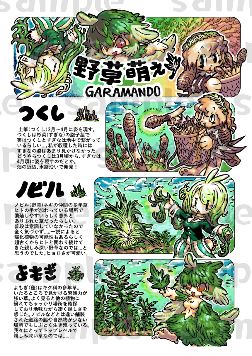 緑が萌える 野草アンソロジー