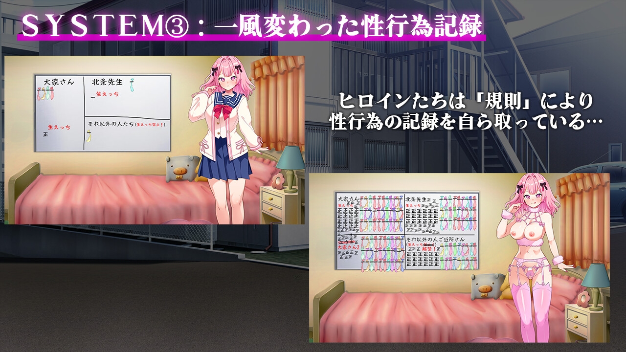 催淫アパート～催淫居住規則による住民支配～