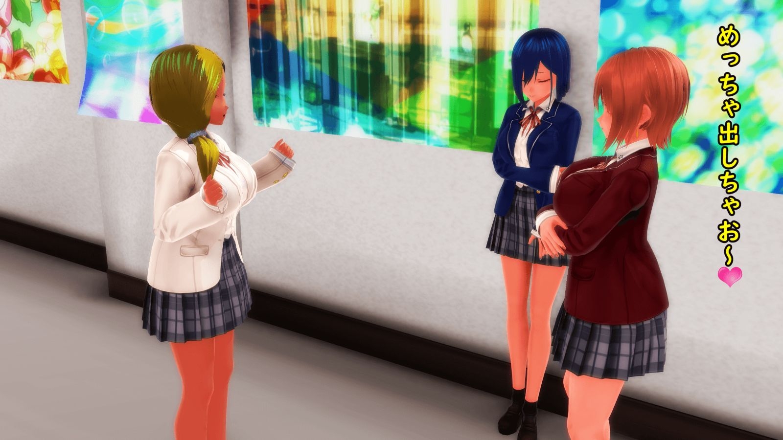 【ふたなり淫語】チンプラJKたちの連れオナ擬牝台オナニー(応援版)