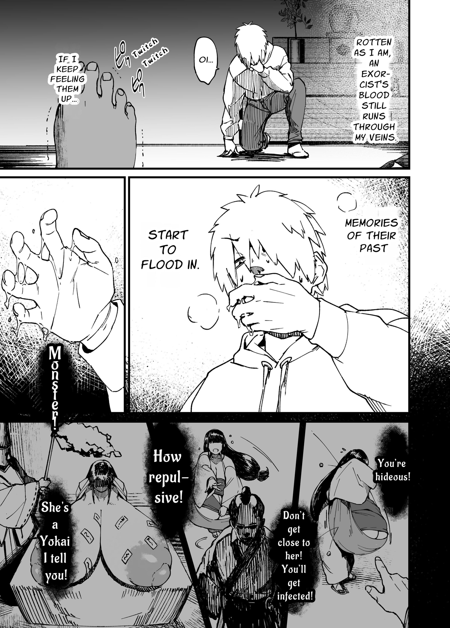 【英語版】地縛霊ちゃんはおっぱいが弱い