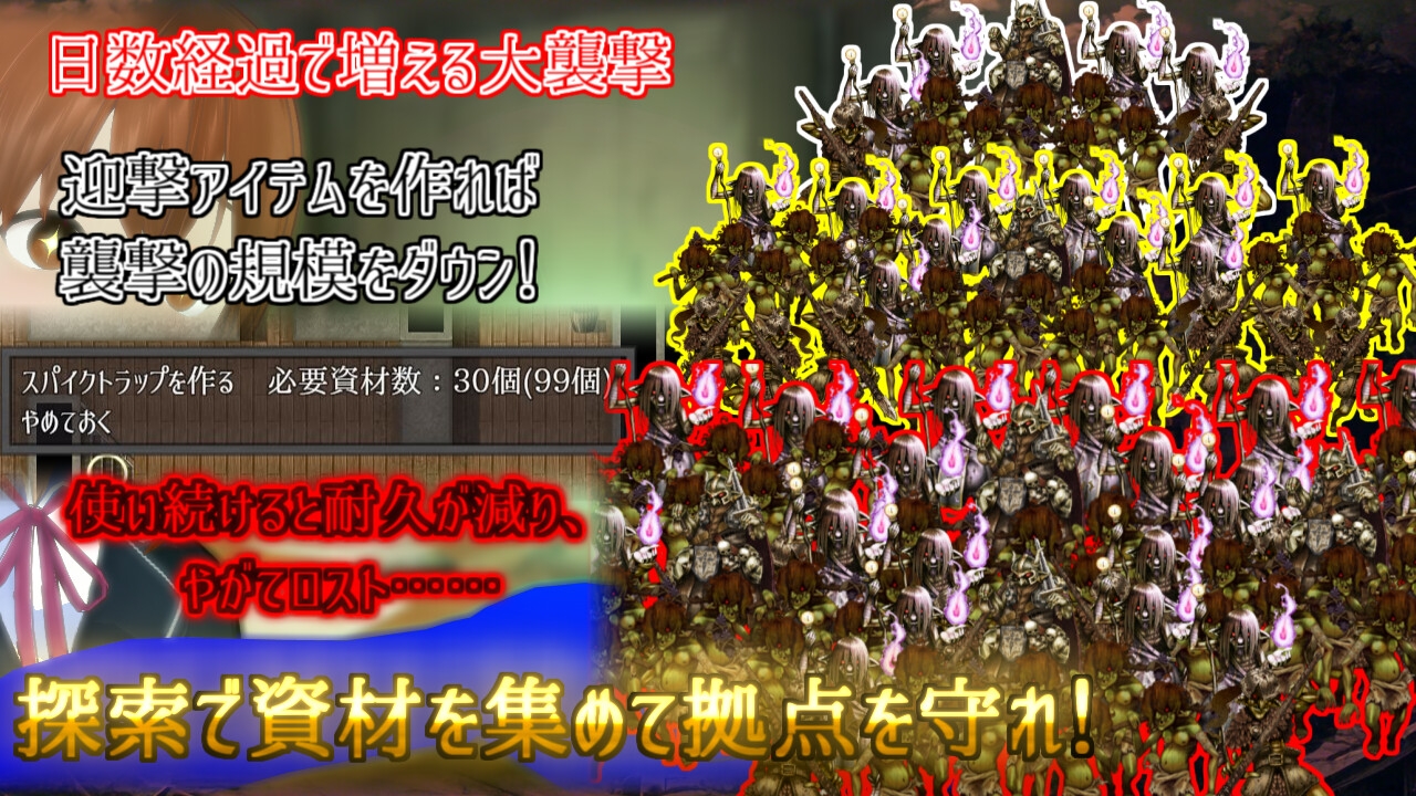 この荒廃した街で