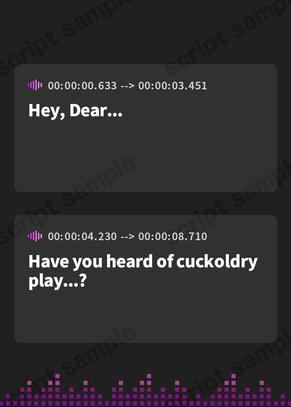 【英語版】あまあま妻の優しい?寝取らせ報告