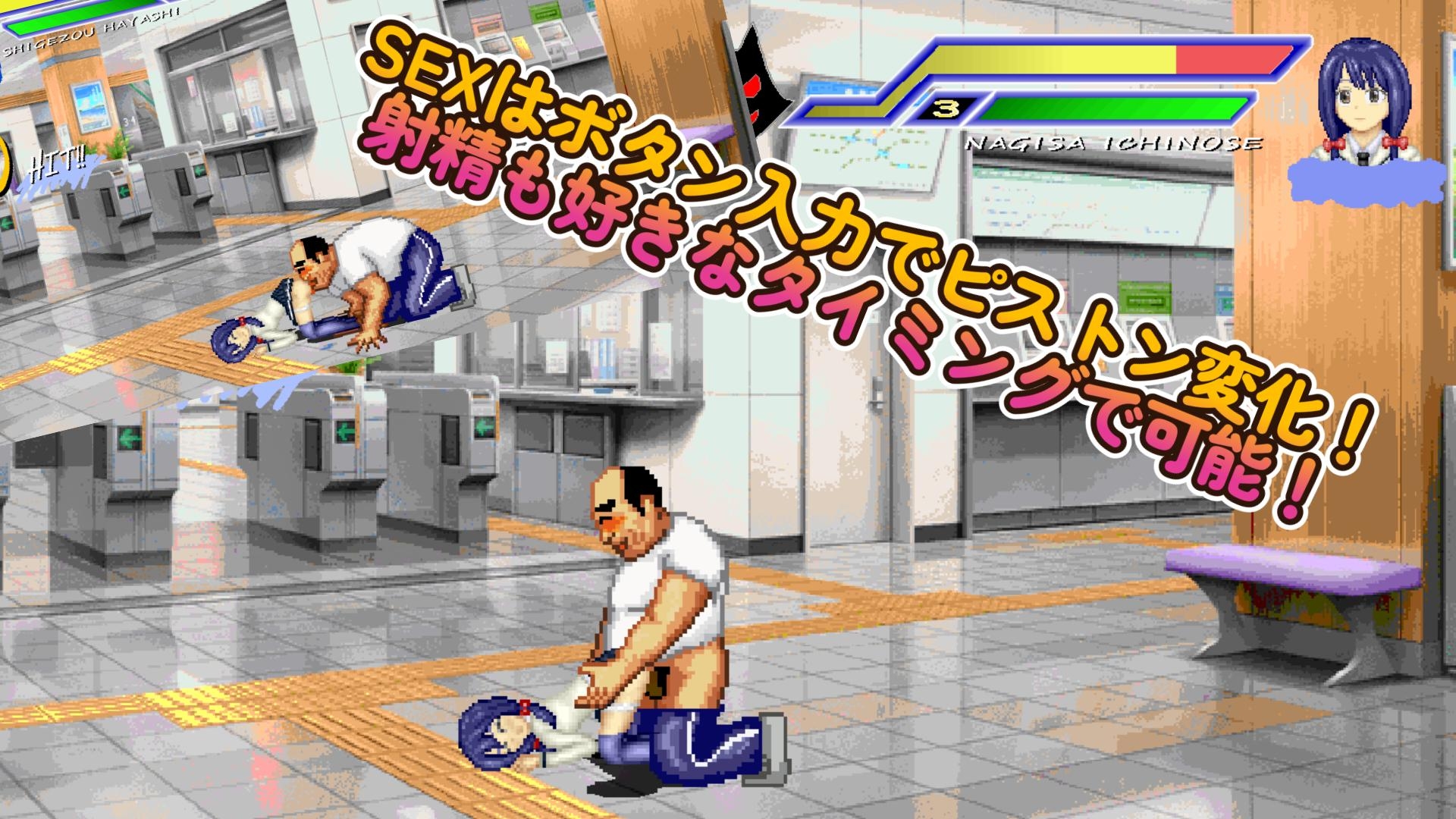 おしとやかなお嬢様「ナギサ」WOLF〜エッチなアップデート型格闘ゲーム〜 追加キャラ