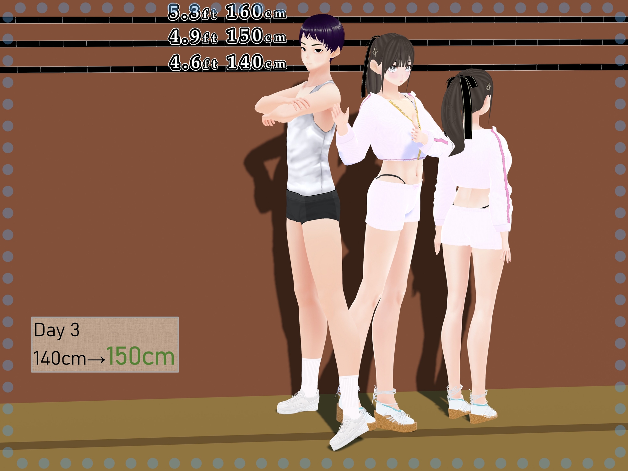 女子だけ成長 男子を追い抜く 成長音～夏休み編～