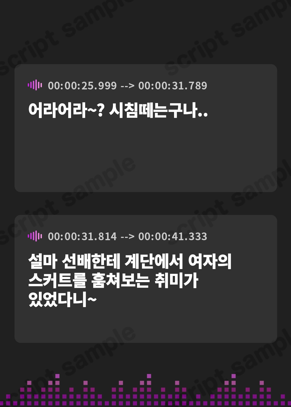 【韓国語版】【耳舐め超特化★雲八はち主演】耳舐めサキュバス10 -ハニトラ淫魔は放送室で囁く-