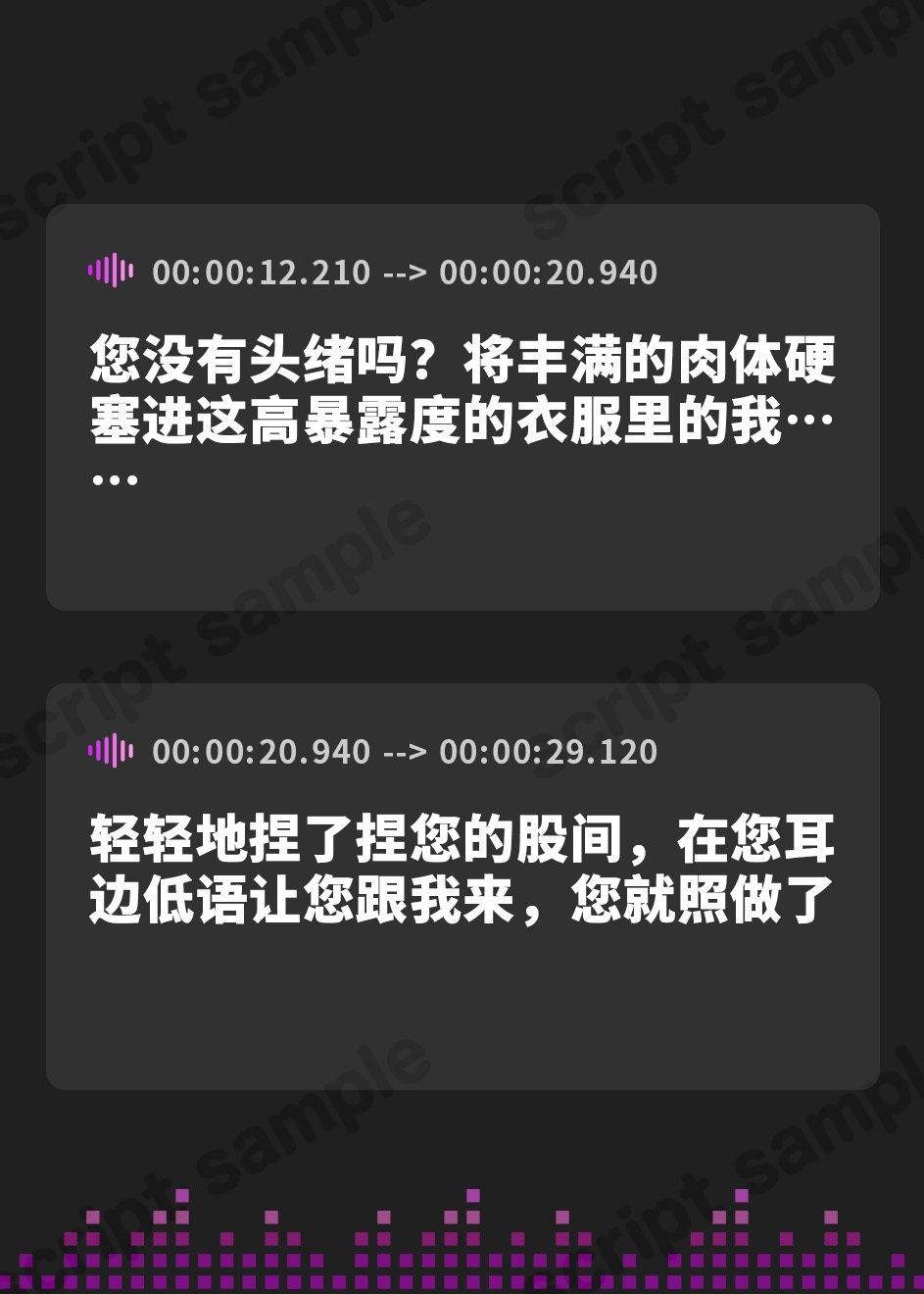 【簡体中文版】マゾ排除プログラム 事務的で豊満な肉体の執行官にマゾ否定を強○される音声