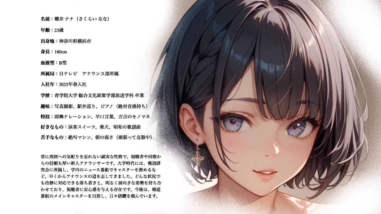 テレビの例の話
