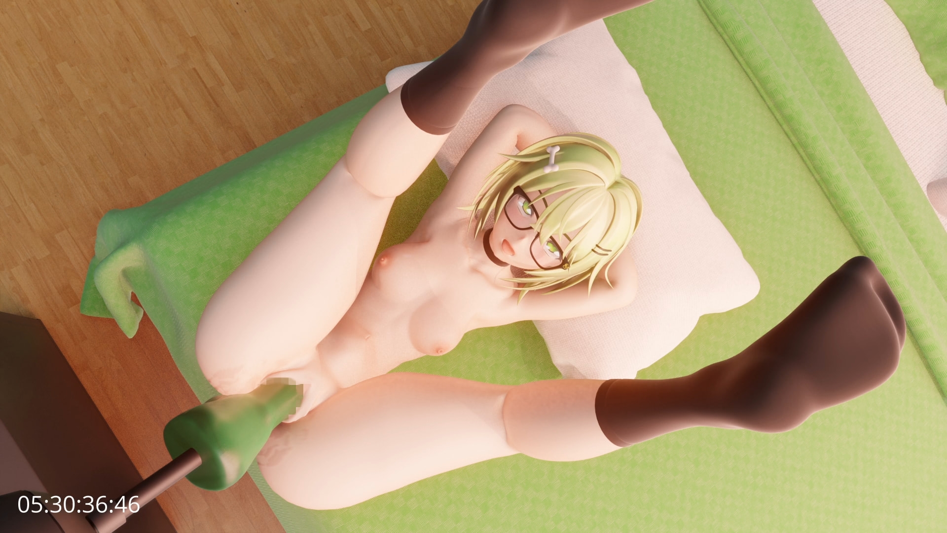 脊川こなつ『巨大ディルド×ピストンマシン耐久勝負！8時間耐えられるか！?』