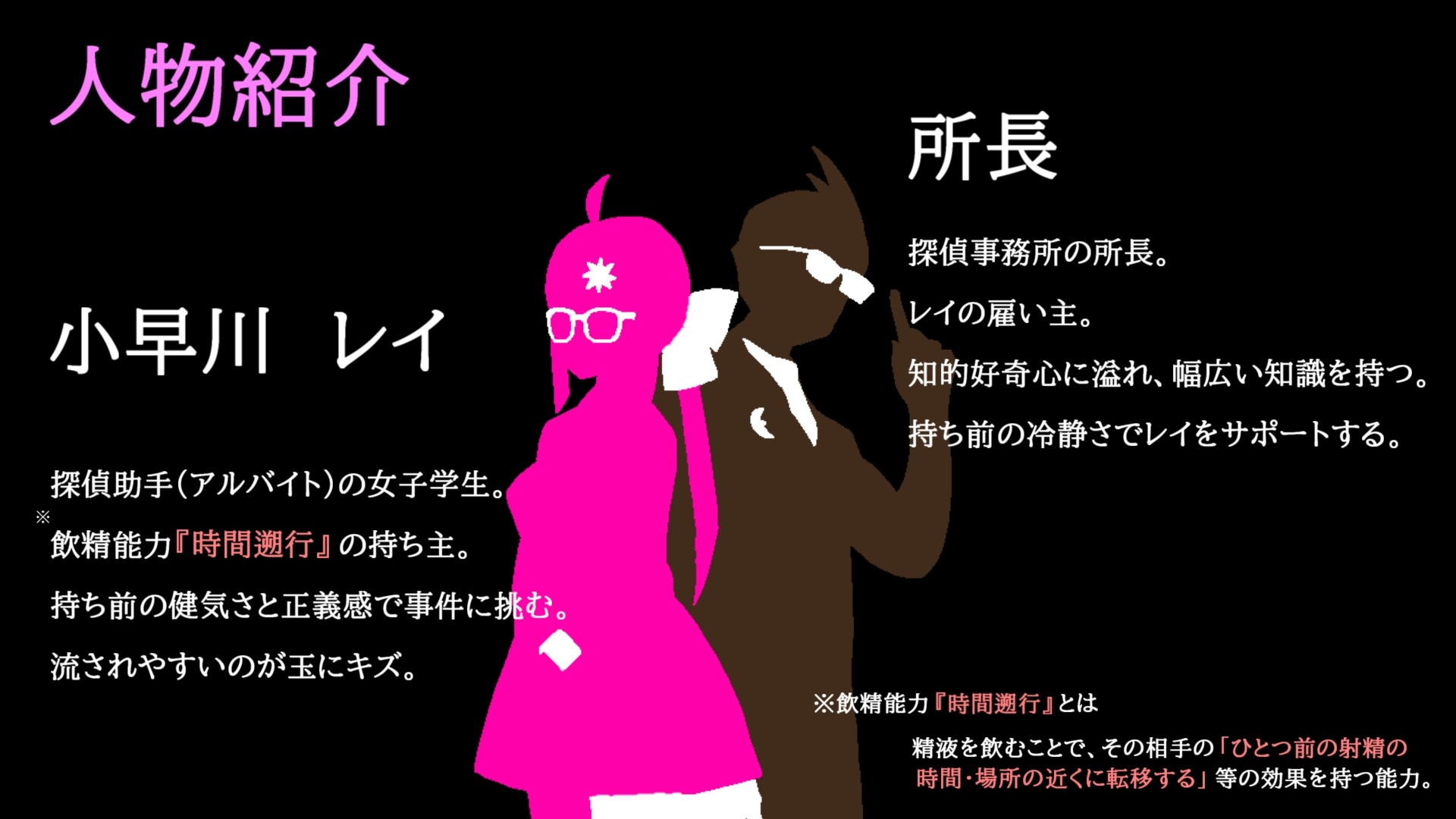 飲精探偵レイ-追憶の時間遡行者-