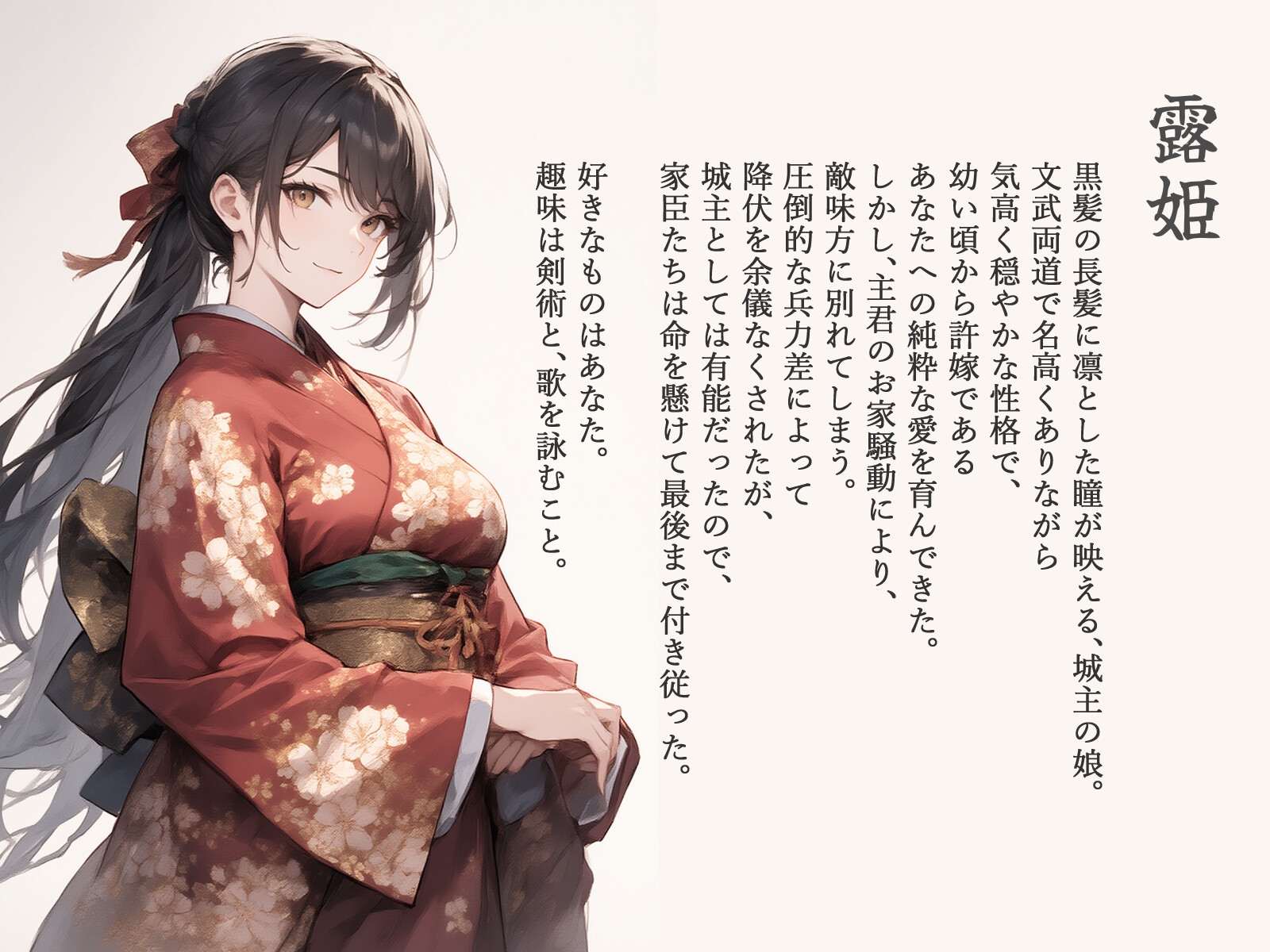 露姫哀歌【戦国×ASMR×切腹】