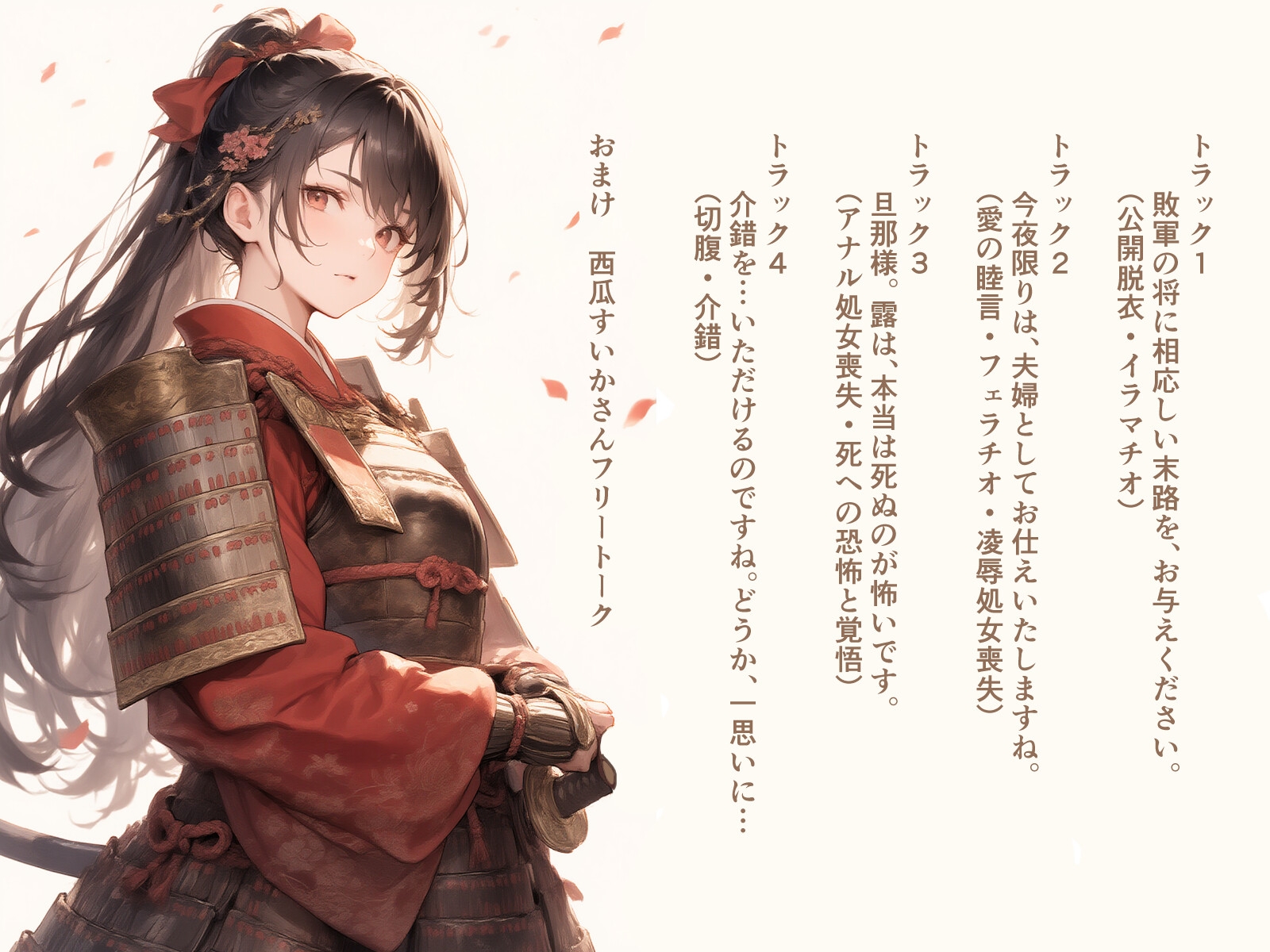 露姫哀歌【戦国×ASMR×切腹】