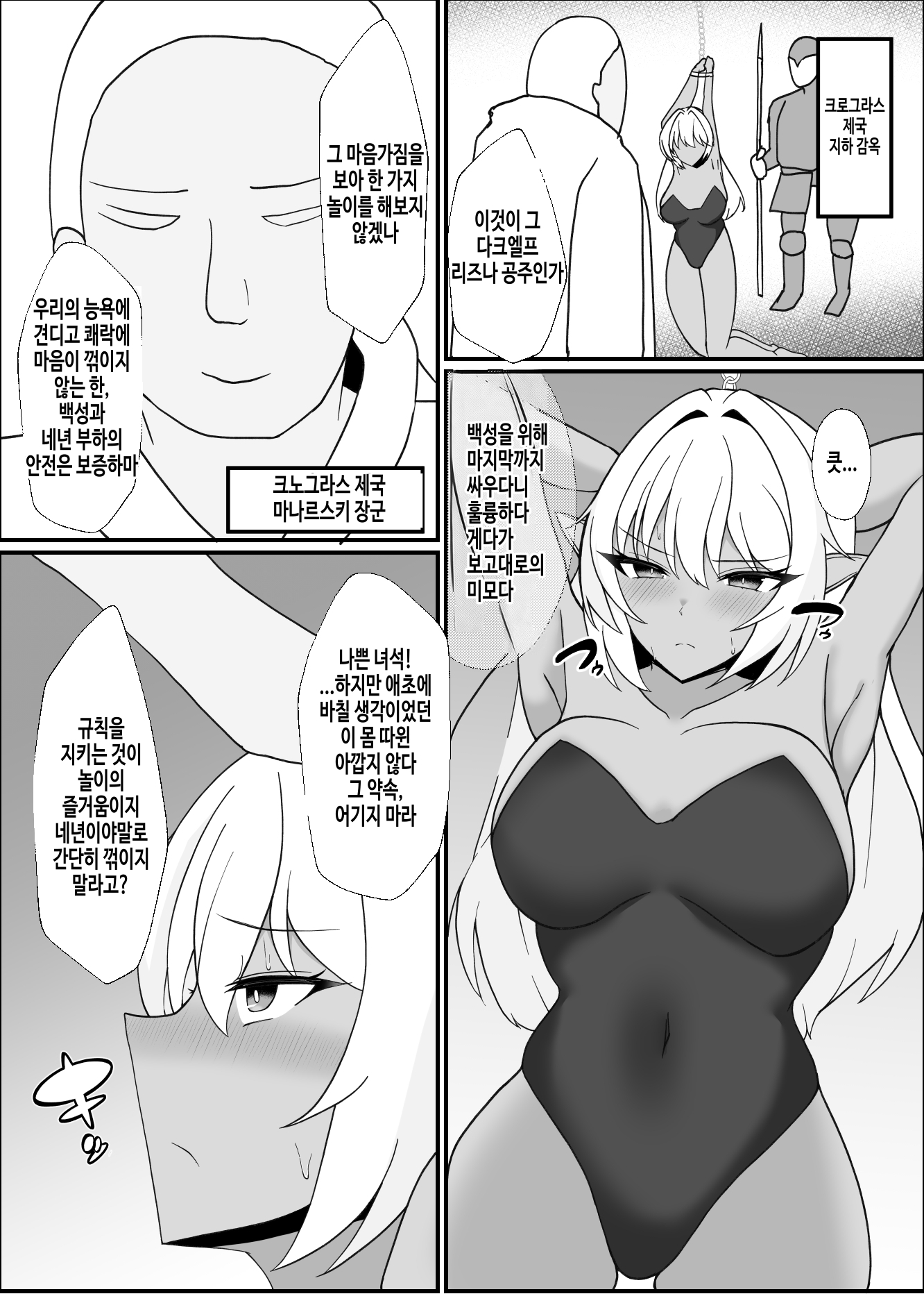【韓国語版】虜囚の褐色姫