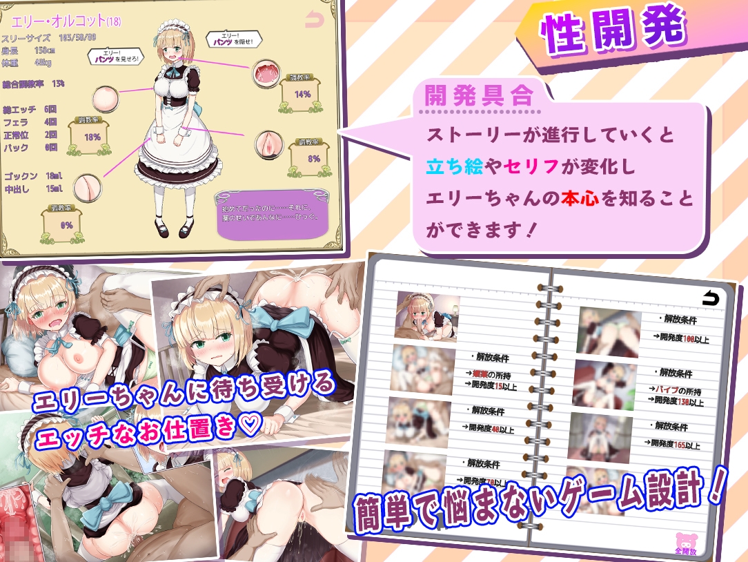 快楽堕ちメイド～ひどい目に合わされてるはずなのに、なんでこんなに気持ちいいの……～