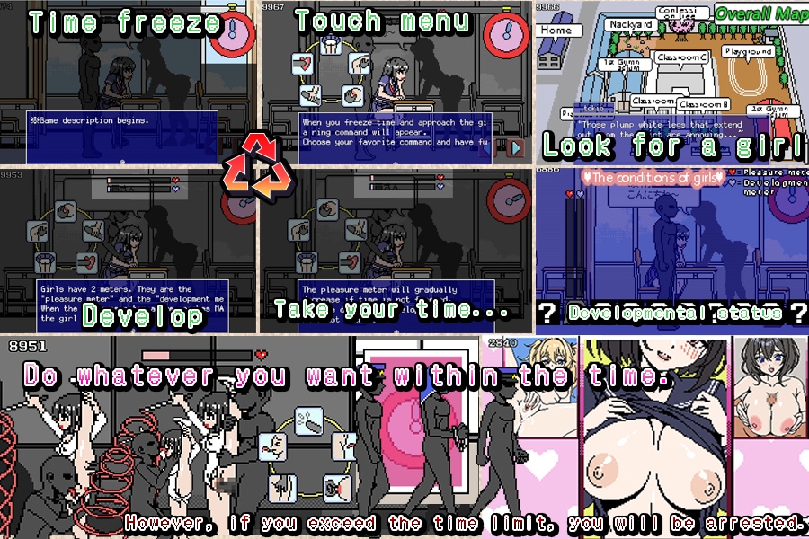 Time Freeze Man's Life ~The Man Who Has Endless Sexual Stamina