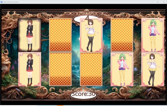 Strip Memory Game