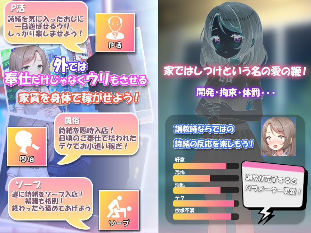 無垢な少女を俺好みに染めるまで～家なき少女を拾ってえっちに開発！ 甘やかすも虐めるもすべては俺次第～