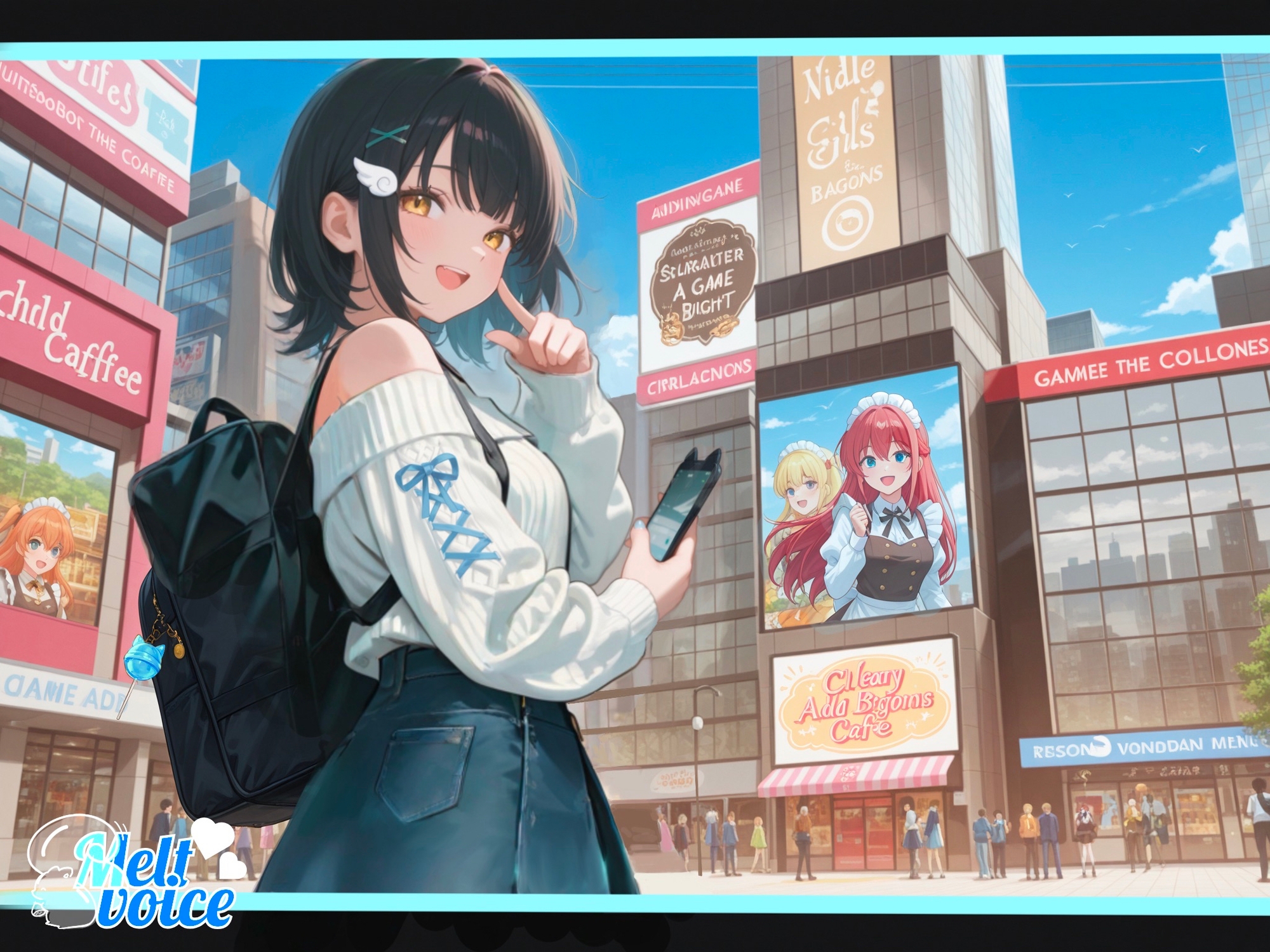 【✨ぽるちお先にしてたのヤバかったかも✨】秋葉原駅で待ち合わせ!!アニメグッズ&アダルトグッズ探しの秘密デート✨【そらちゃん】