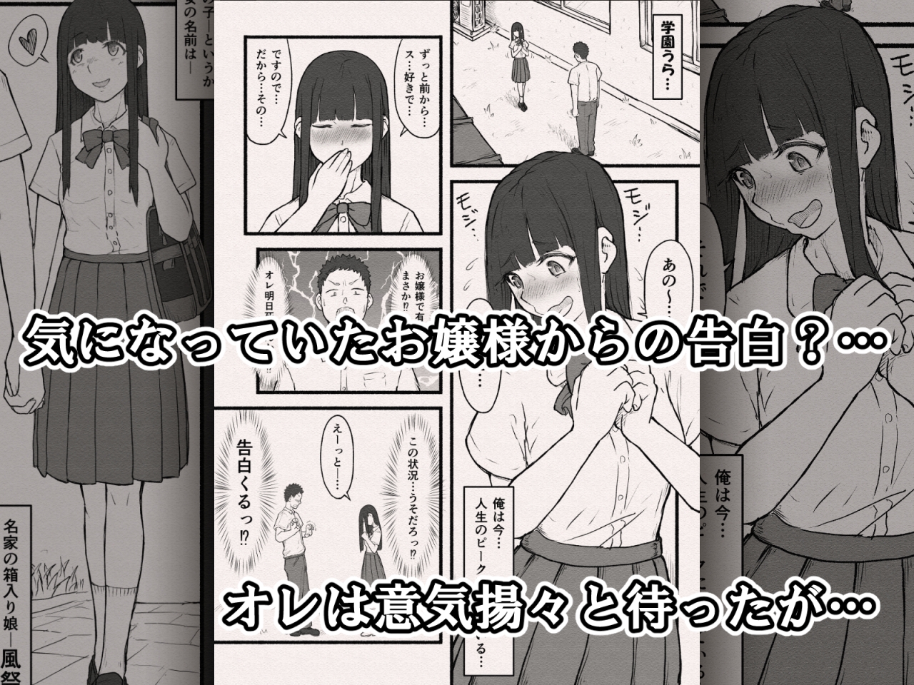 お下品お嬢様のドスケベ魂！！