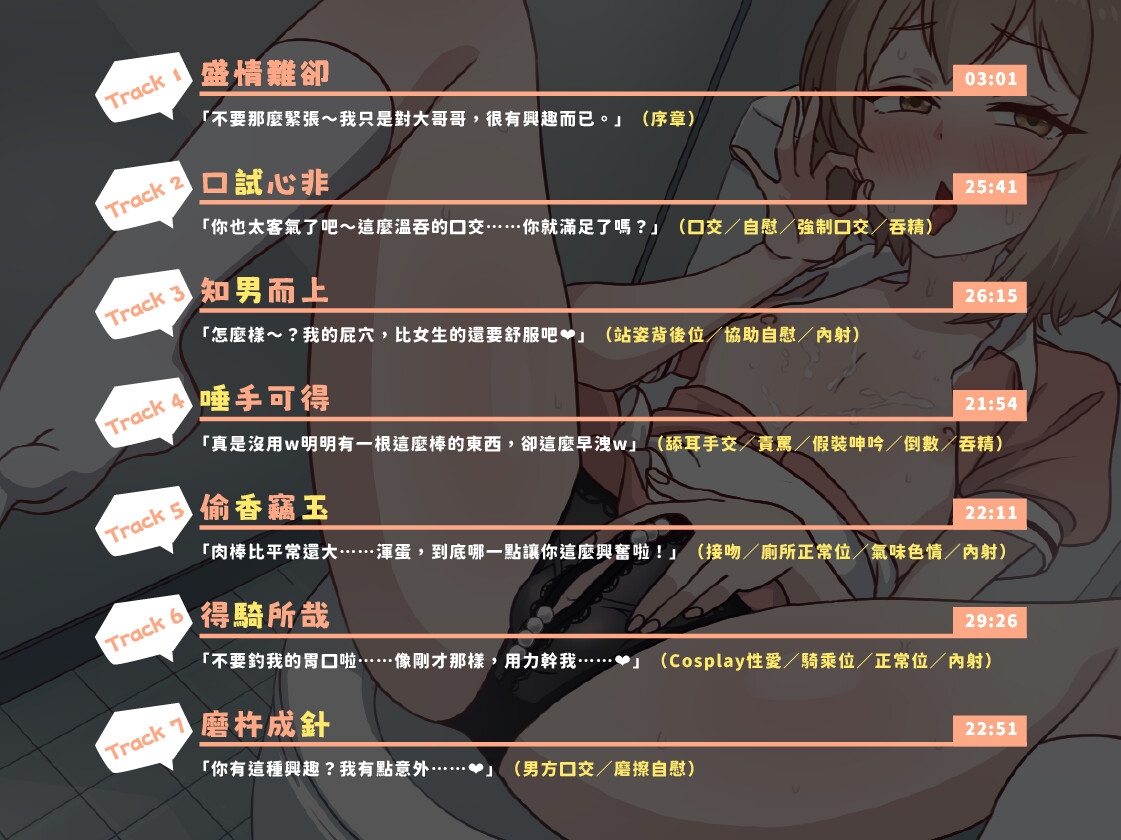 【偽娘/2小時半】我喜歡的Coser竟是我的同班同學♂【中文音聲】