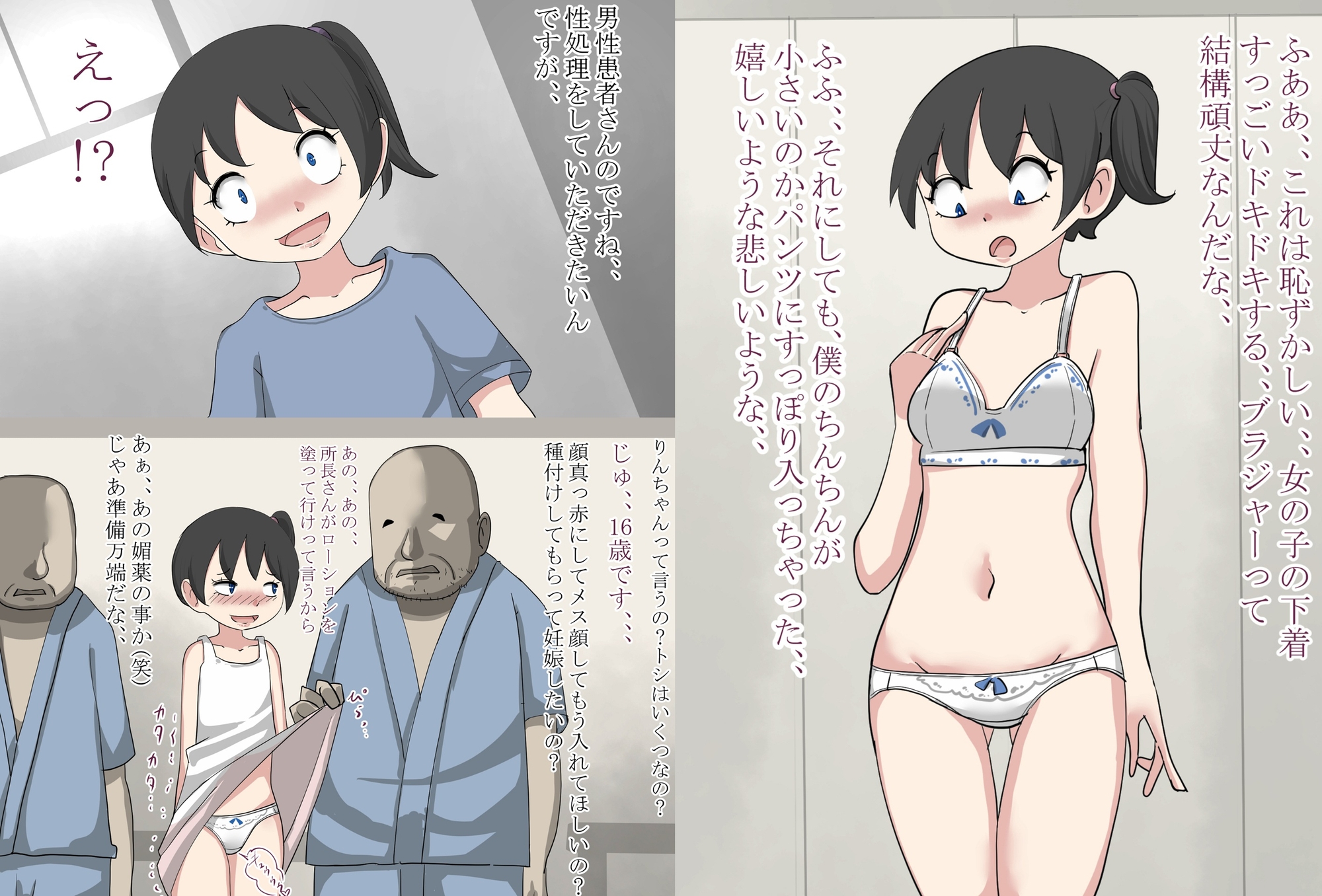 高価なPCを買う為に高額アルバイトをする男の娘