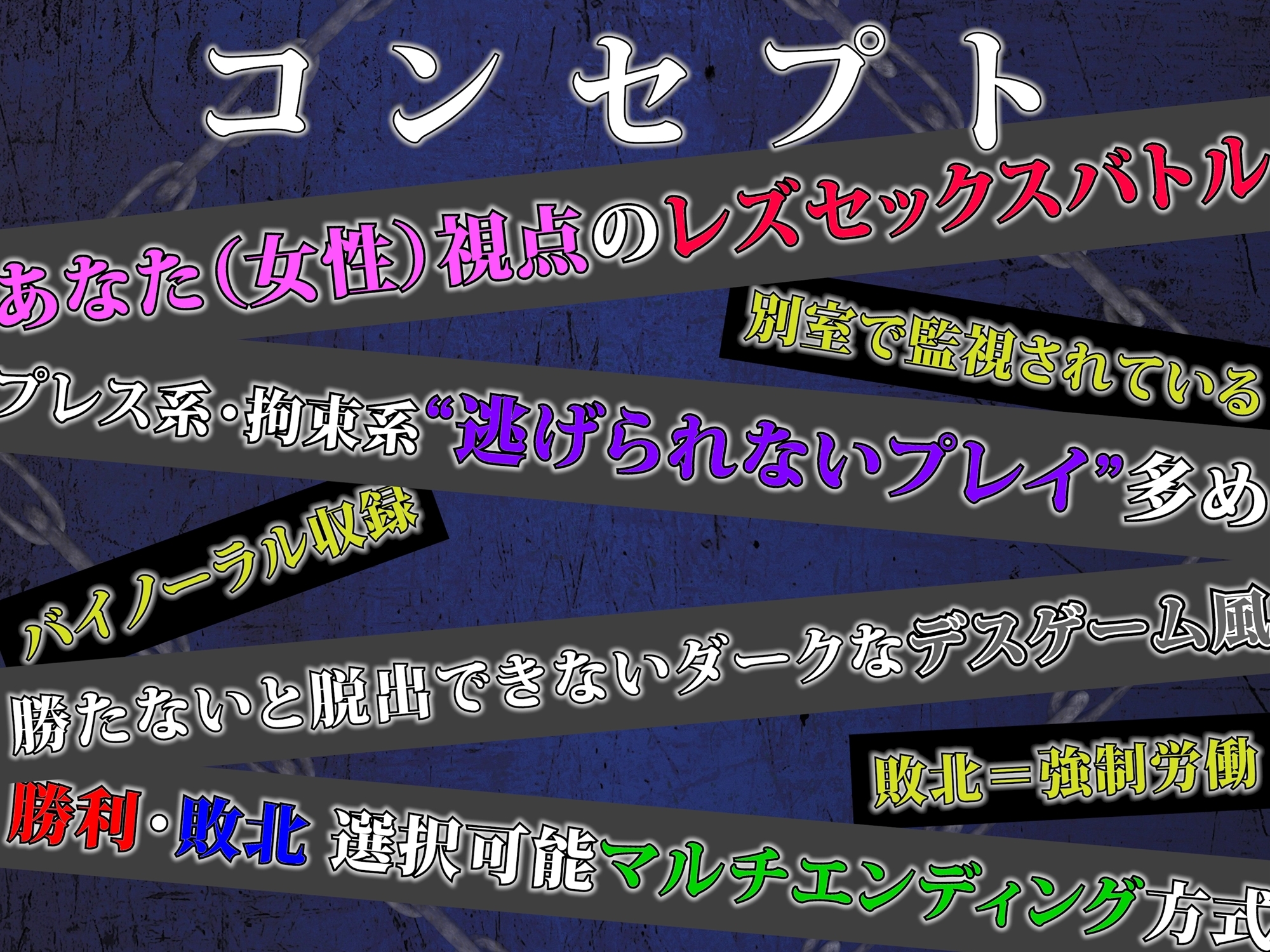 レズ・ゲーム ～メス堕ちさせないと出られない部屋～