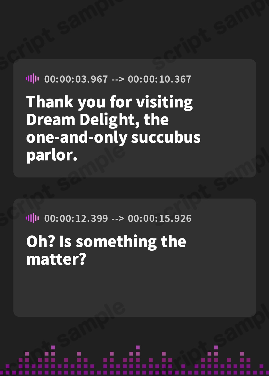 【英語版】【収録時間3時間以上!】～サキュバス専門風俗店へようこそ♪～ 痴女サキュバス2人に搾り取られる音声