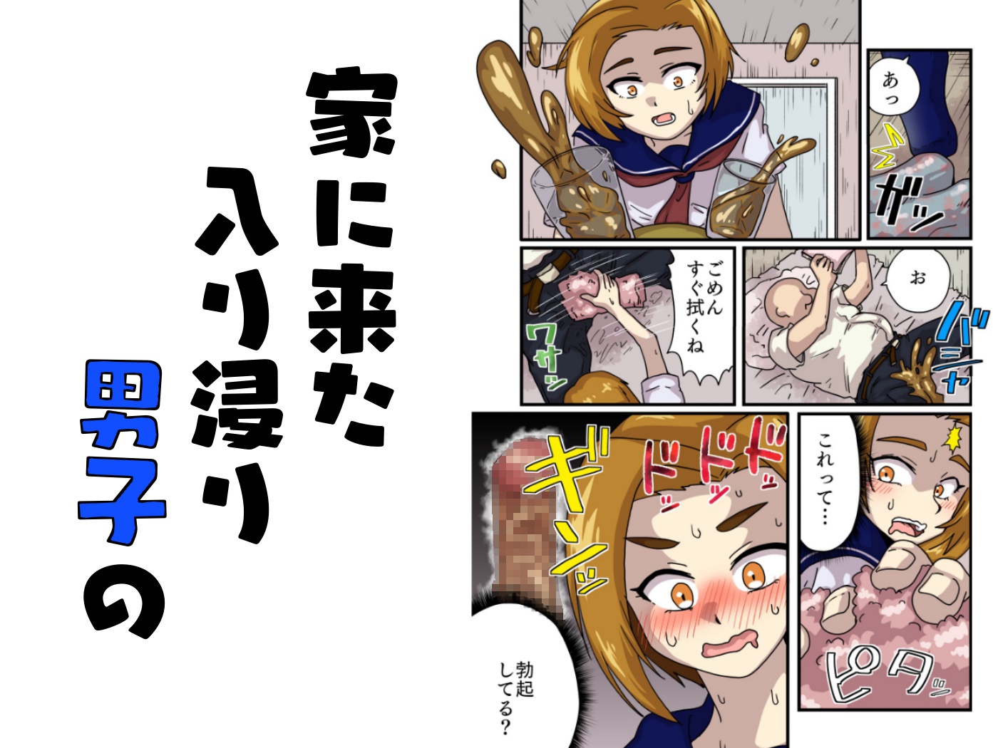 家に来た男子のチンコ使わせて貰う話