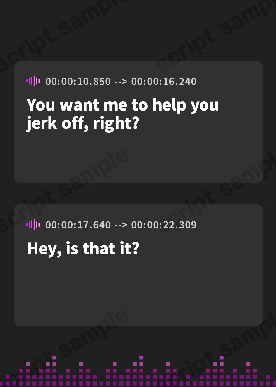 【英語版】我慢汁だらだらオナサポ 満足に扱けない至高のオナニー
