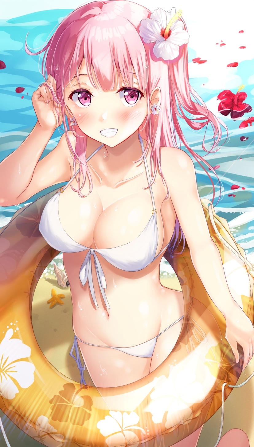 ピンク髪っ子