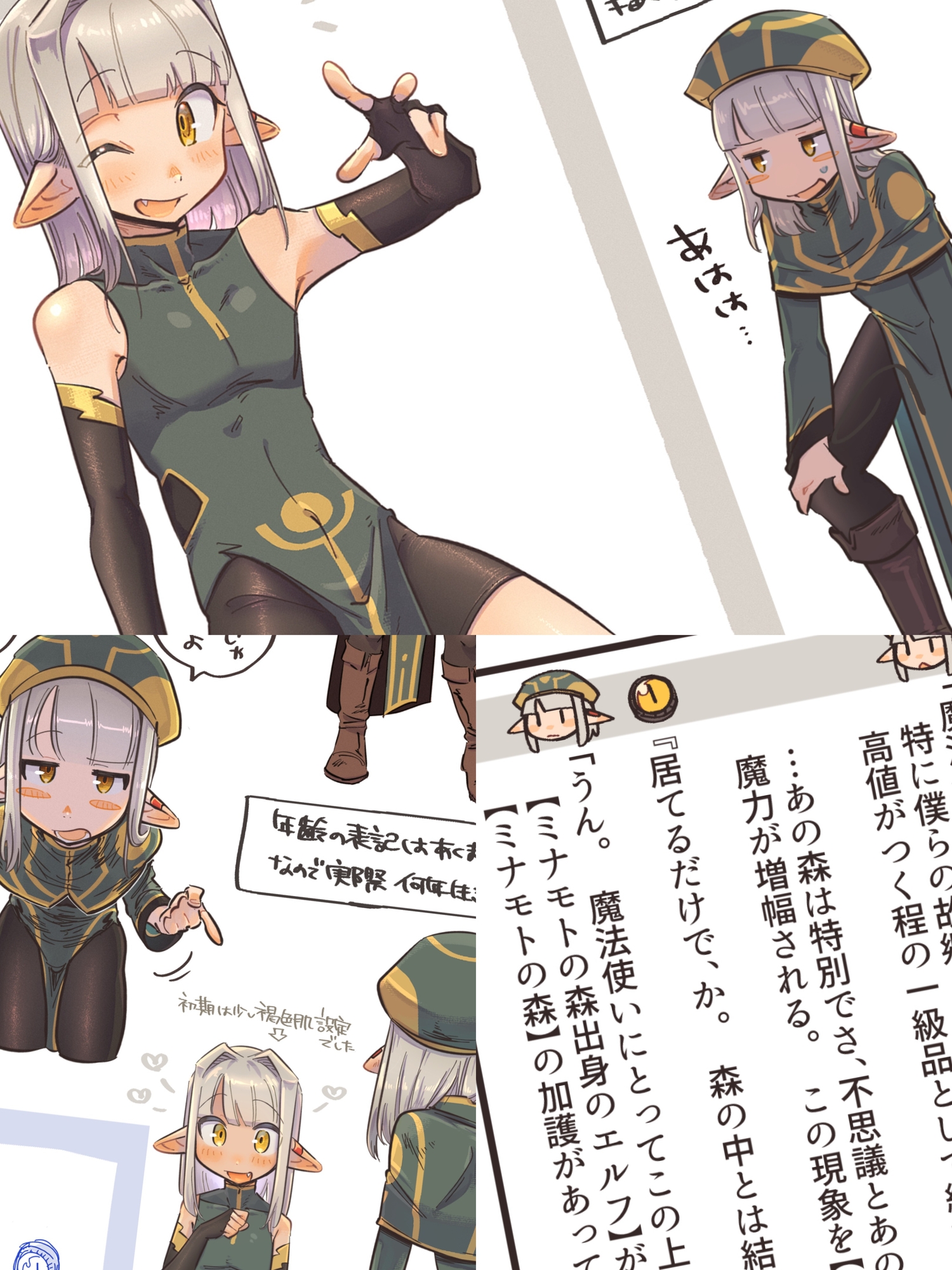少年エルフ カノン(設定資料集)