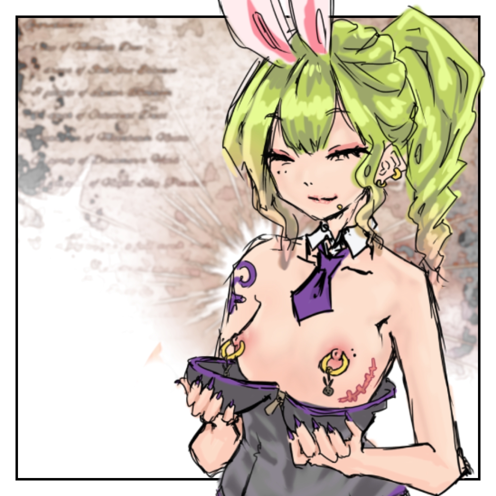 【脱衣版】1コマ漫画 ラフ案シリーズ 第一巻