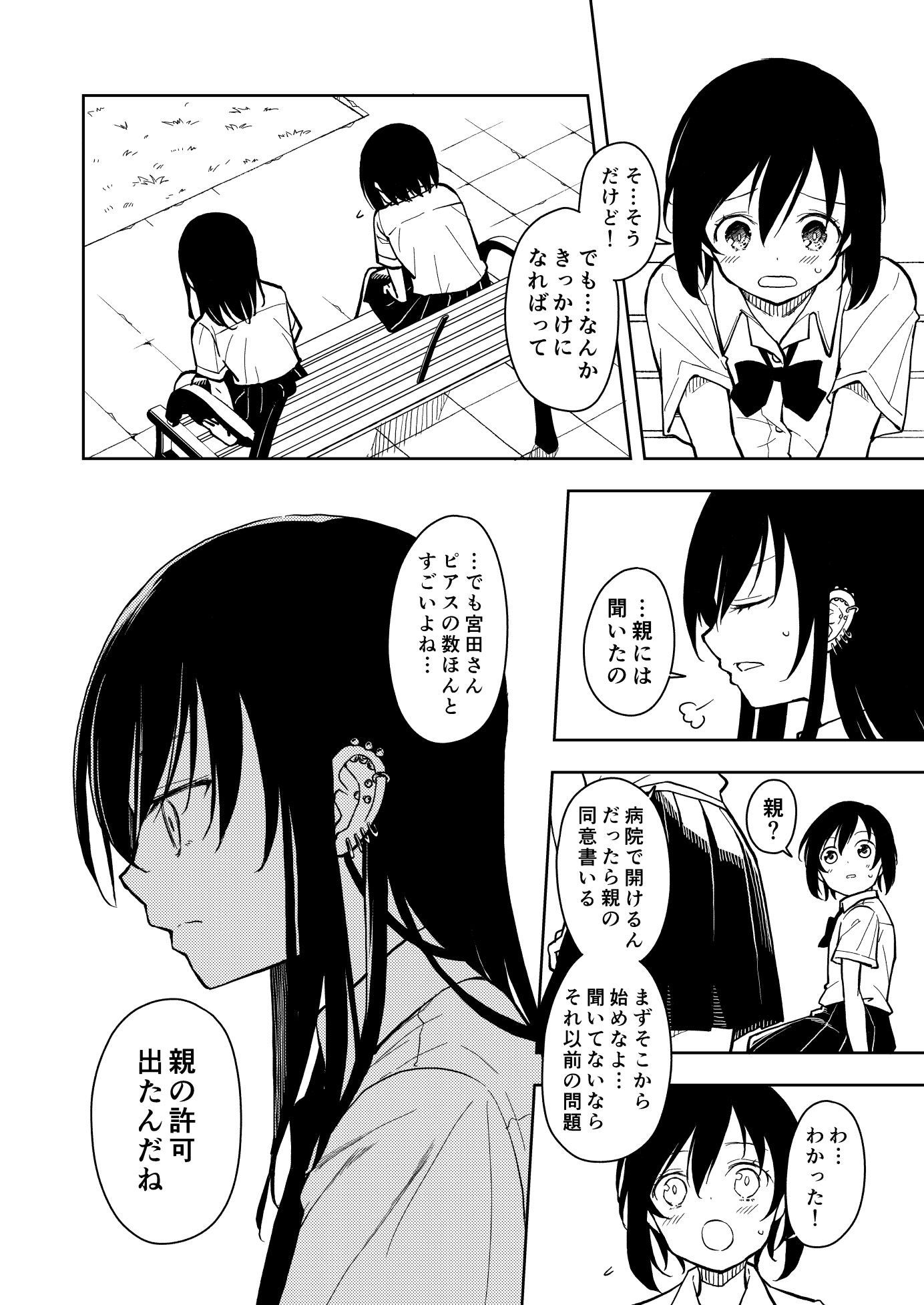 ピアスホール