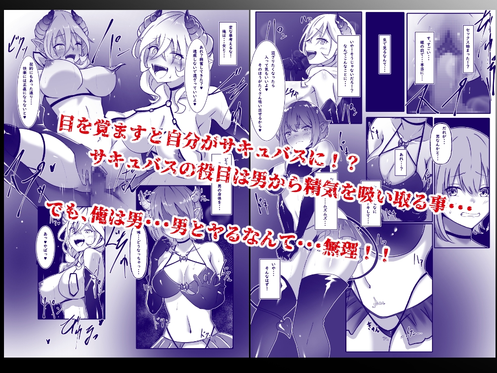 サキュバスになった日 淫魔転生契約