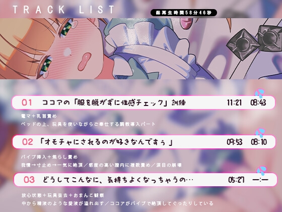 『ご主人様だけのオモチャです…♡』 〜快楽メイド・ココアの性処理調教日記〜