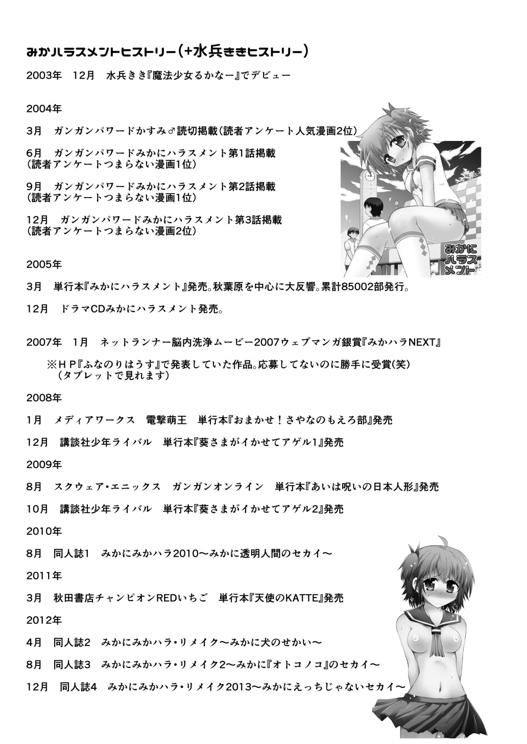 みかにハラスメント～みかに天使をそんな目で見ないで！のセカイ