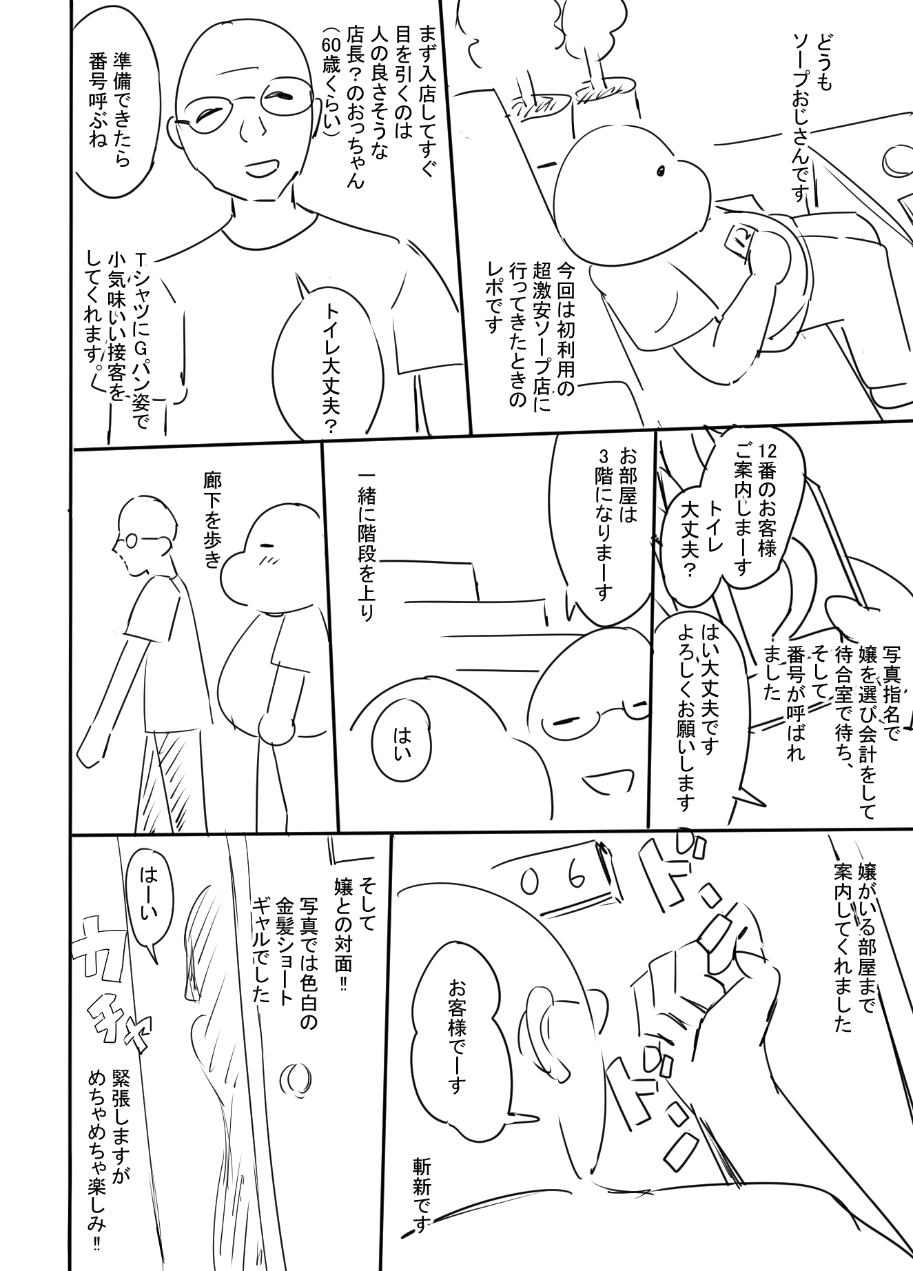 ソープレポー超激安店の金髪ショート白ギャルー