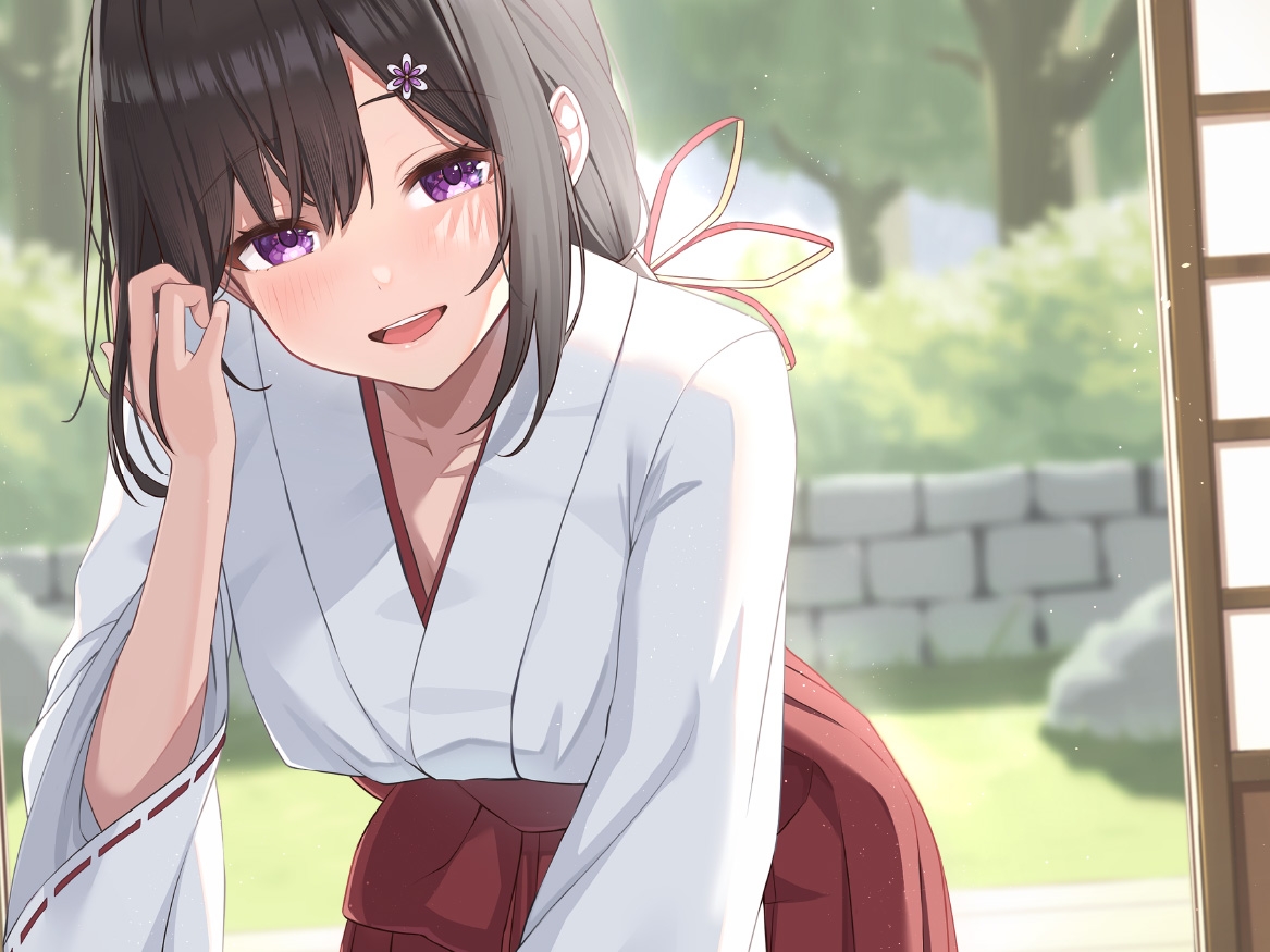 【CV.茅野愛衣】あなたを癒してくれる巫女さん【耳かき・添い寝】～『やがて散りゆく鏡の花へ』ASMR吉積舞編～